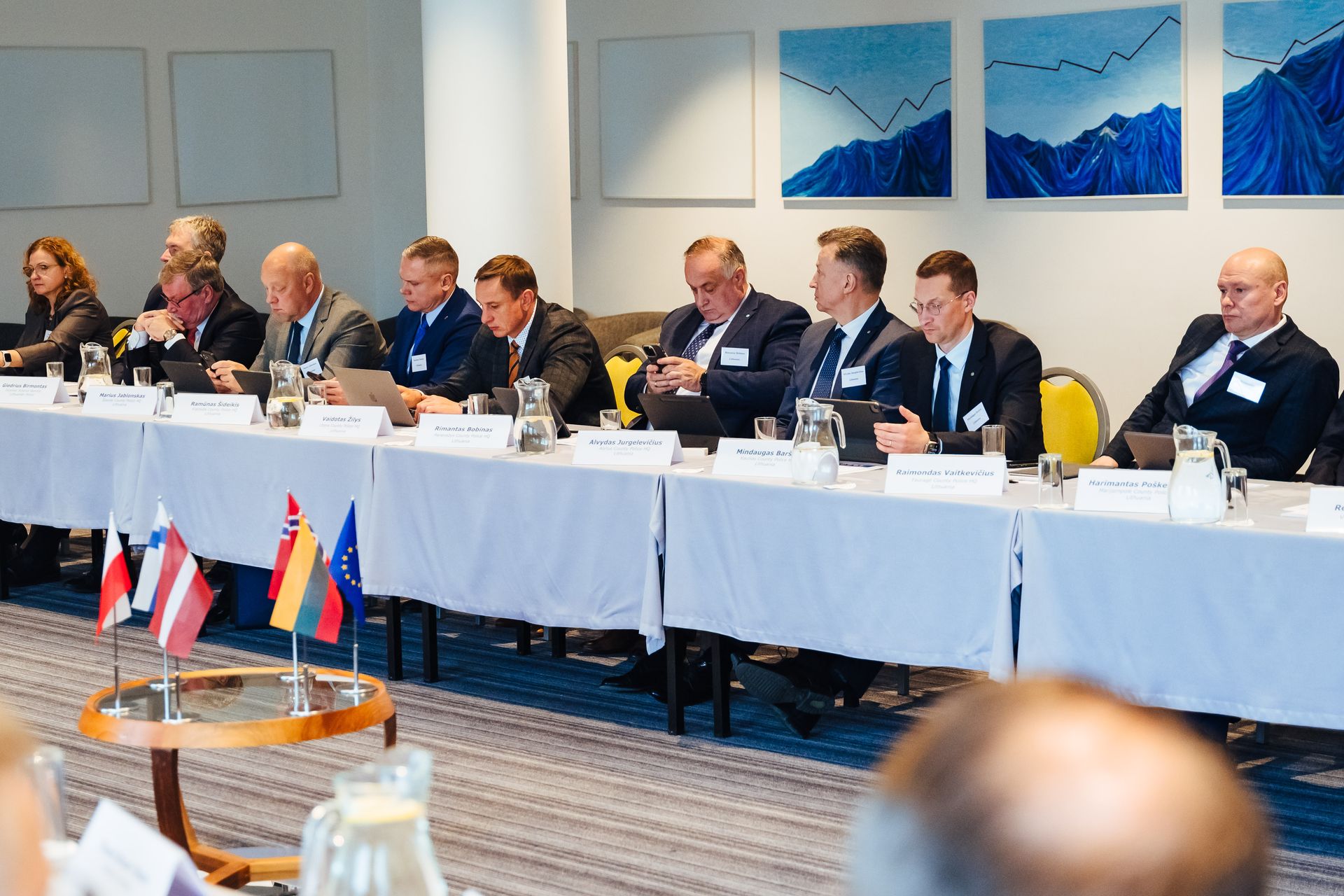 Norvegijos finansinių mechanizmų 2014–2021 m. programos lėšomis finansuojamo projekto Nr. LT06-4-VRM-TF-001 „Tarpžinybinio bendradarbiavimo stiprinimas ir nusikaltimų tyrimo kokybės gerinimas Lietuvos policijoje“ uždarymo konferencijos akimirkos (10)